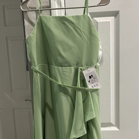 Mint Green Long Party or Prom Dress - Picture 1 of 7